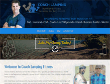 Tablet Screenshot of coachlamping.com